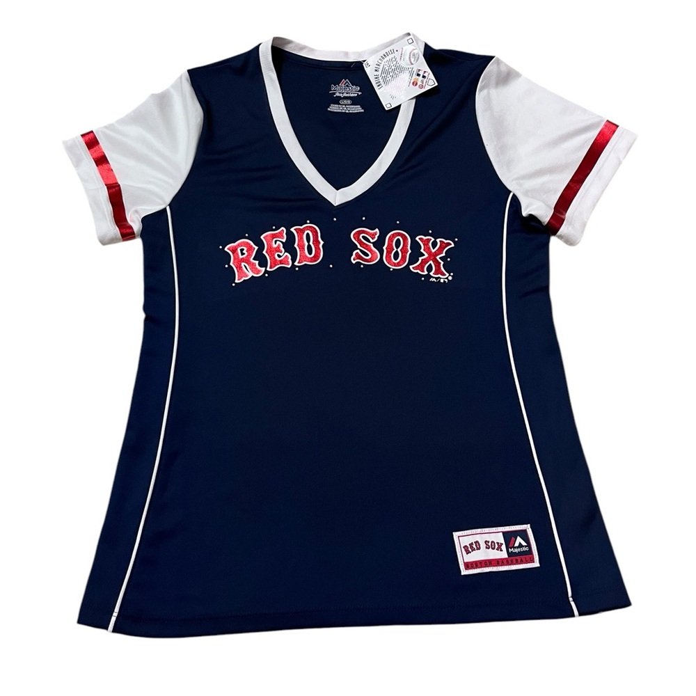Boston Red Sox MLB
Majestic Fan Fashion Jersey
Top Women's Small L